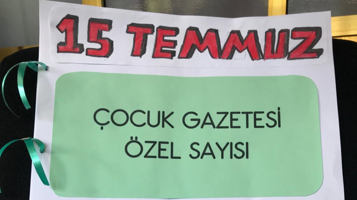 15TEMMUZ ÇOCUK GAZETESİ ÖZEL SAYISI YAYIMLANDI